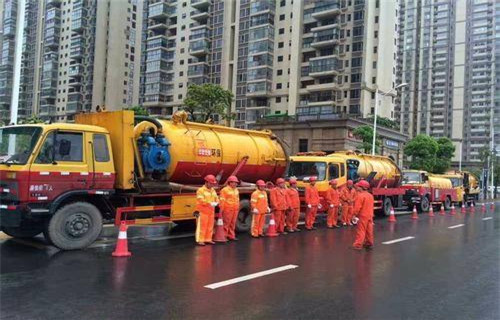 五华市政管道清淤